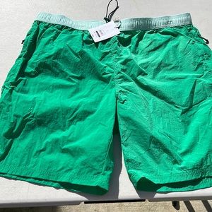 Mens crinkle shorts
